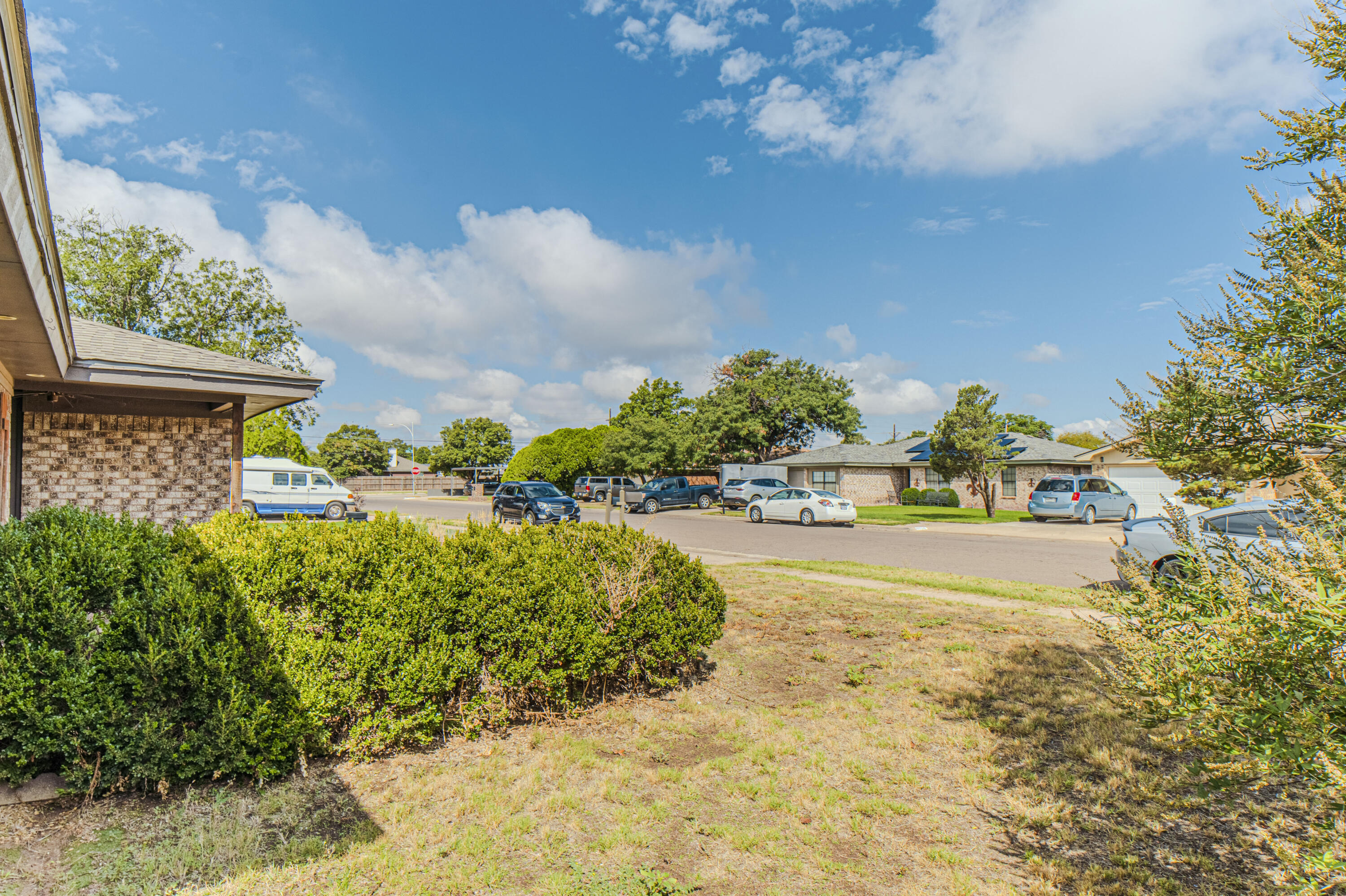 6015 14th Street Lubbock, TX 79416 - Photo 4 of 24 a view of a yard with plants