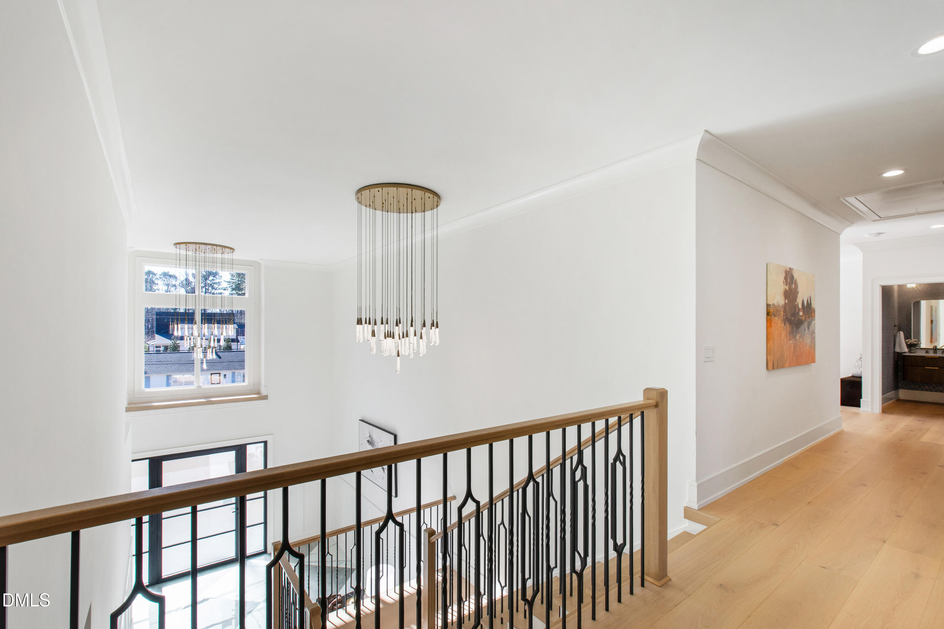 405 Latimer Road Raleigh, NC 27609 - Photo 43 of 100 a view of hallway with furniture and a window