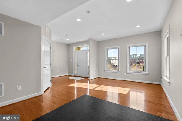 a view of an empty room with window