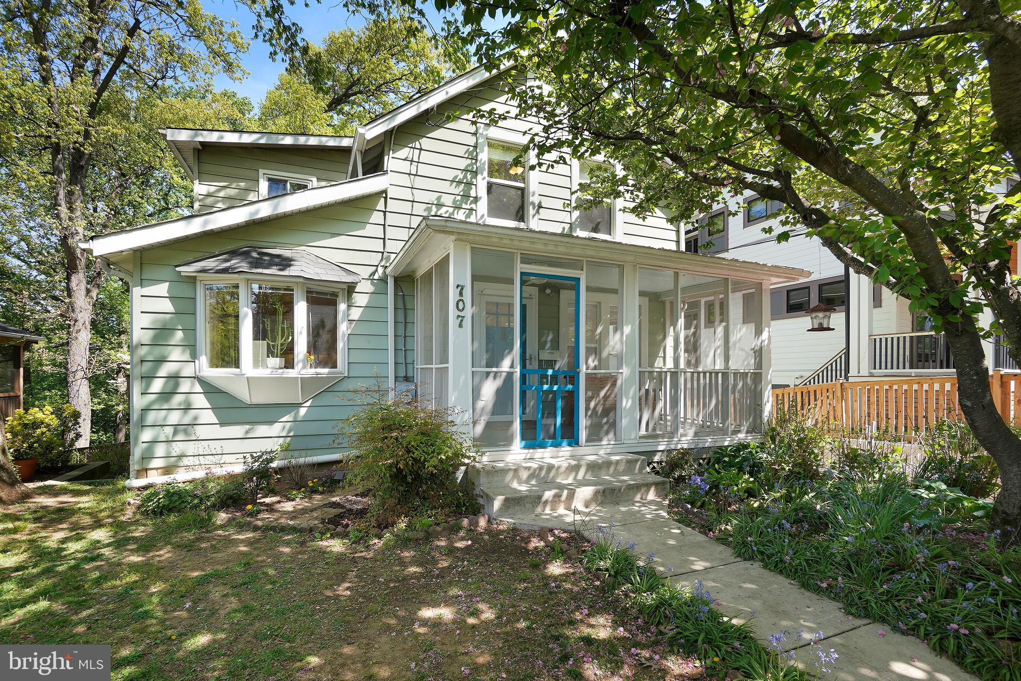 707 Silver Spring Avenue Silver Spring, MD 20910 - Photo 4 of 41 and with an enchanting screened porch