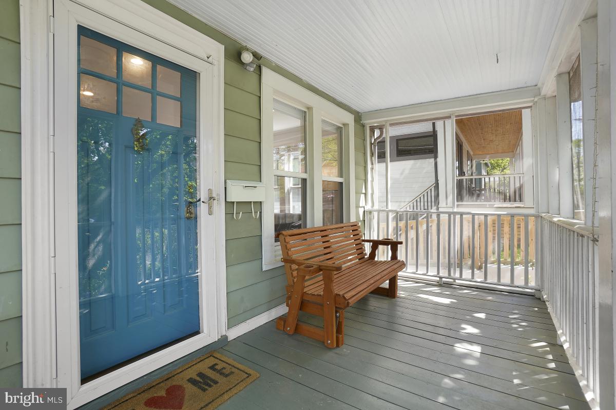 707 Silver Spring Avenue Silver Spring, MD 20910 - Photo 6 of 41 Breezy Enclosed Front Porch