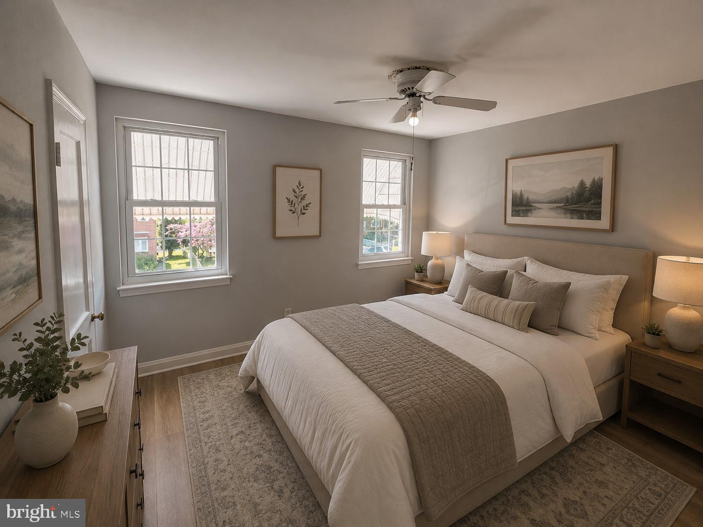 635 48th Street Baltimore, MD 21224 - Photo 8 of 14 Serene bedroom with natural light.