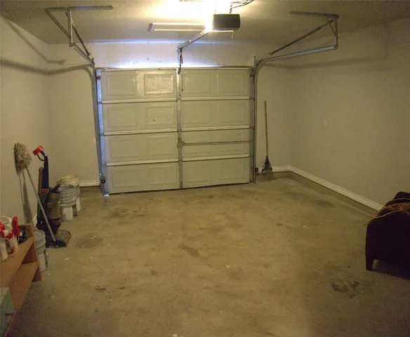 a view of a room with storage