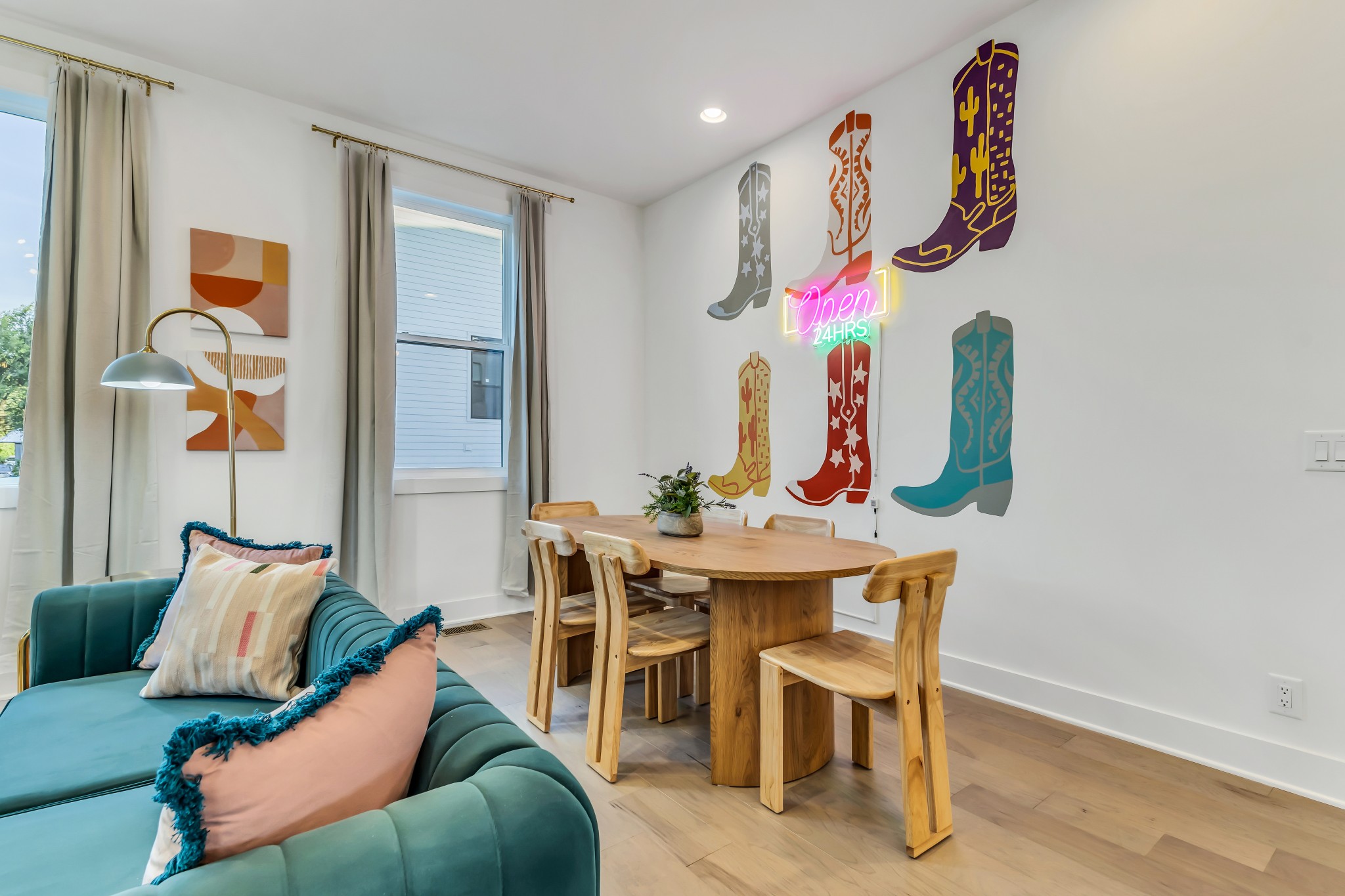 2176 Carson Street, Unit 5 Nashville, TN 37211 - Photo 12 of 40 a view of a livingroom with furniture and wooden floor
