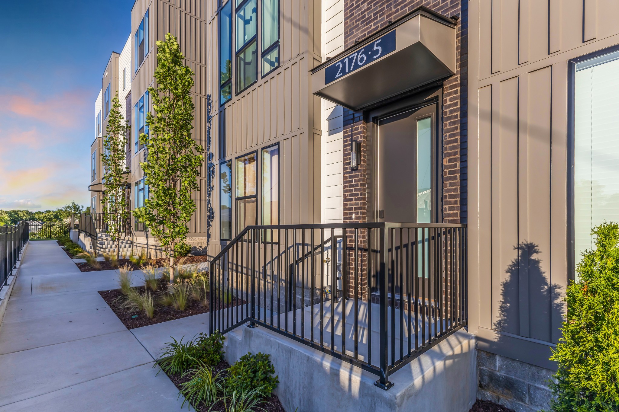 2176 Carson Street, Unit 5 Nashville, TN 37211 - Photo 5 of 40 a view of a balcony with potted plants