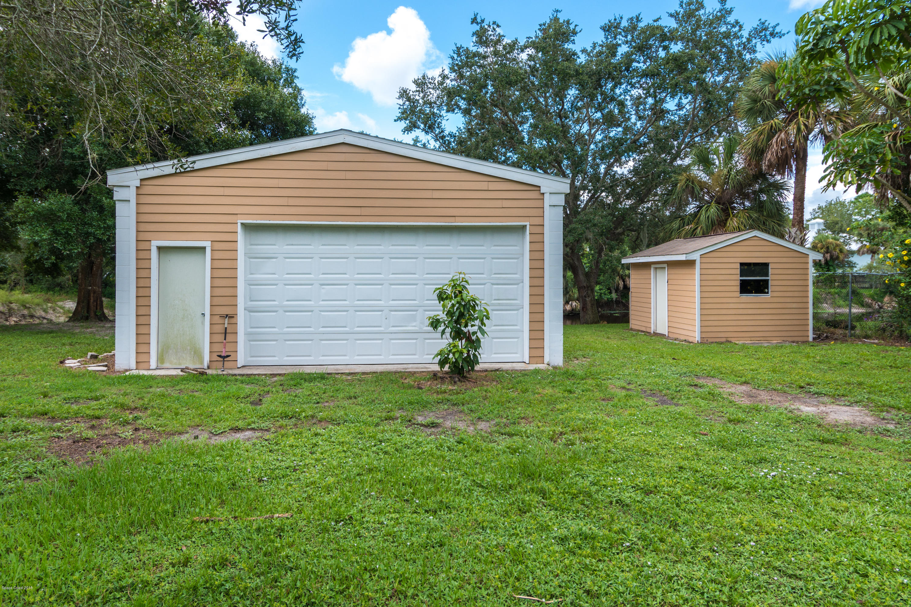 5115 Lake Washington Road Melbourne, FL 32934 - Photo 30 of 32 Detached Garage and Shed