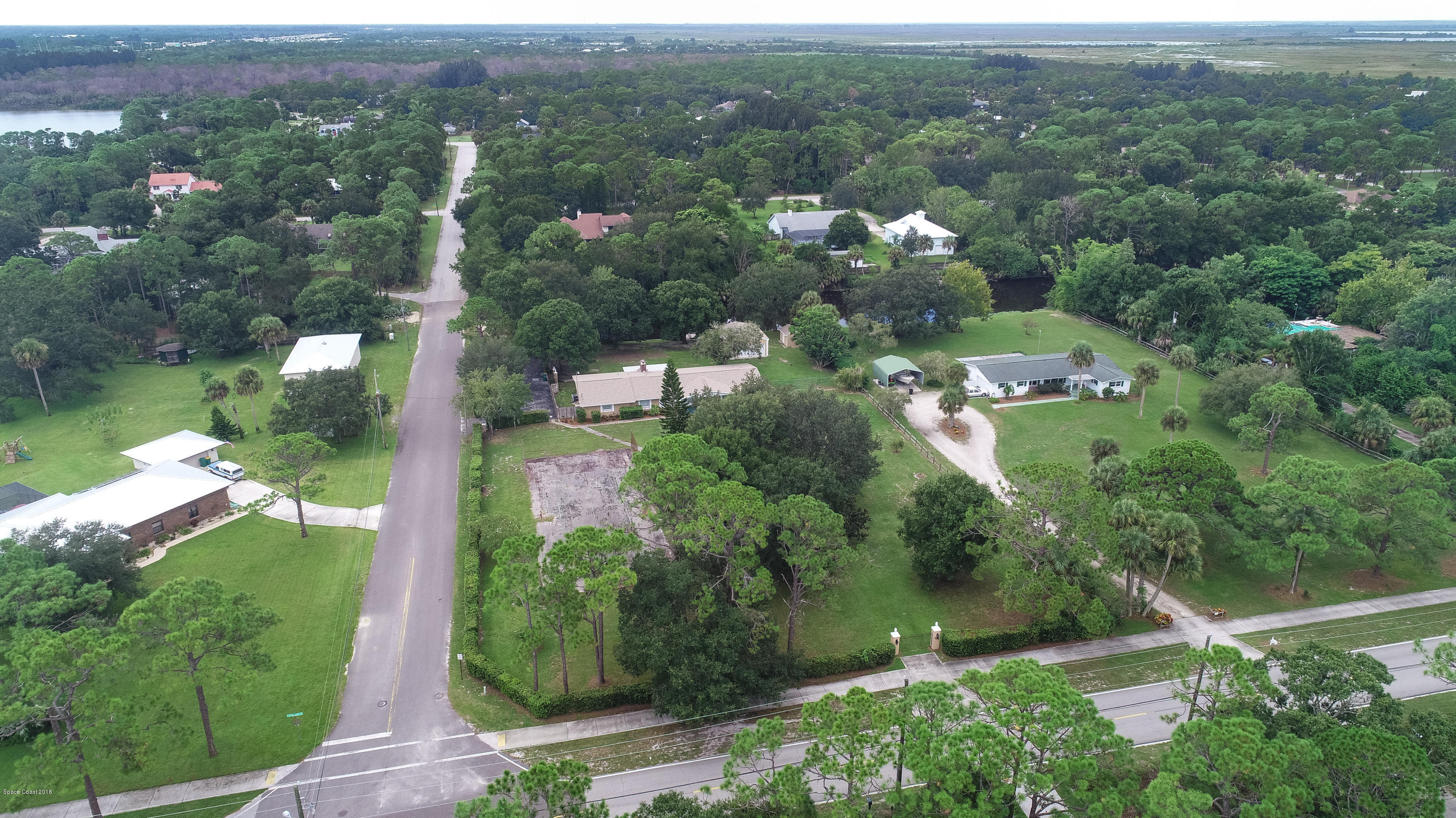 5115 Lake Washington Road Melbourne, FL 32934 - Photo 4 of 32 Aerial Shot South