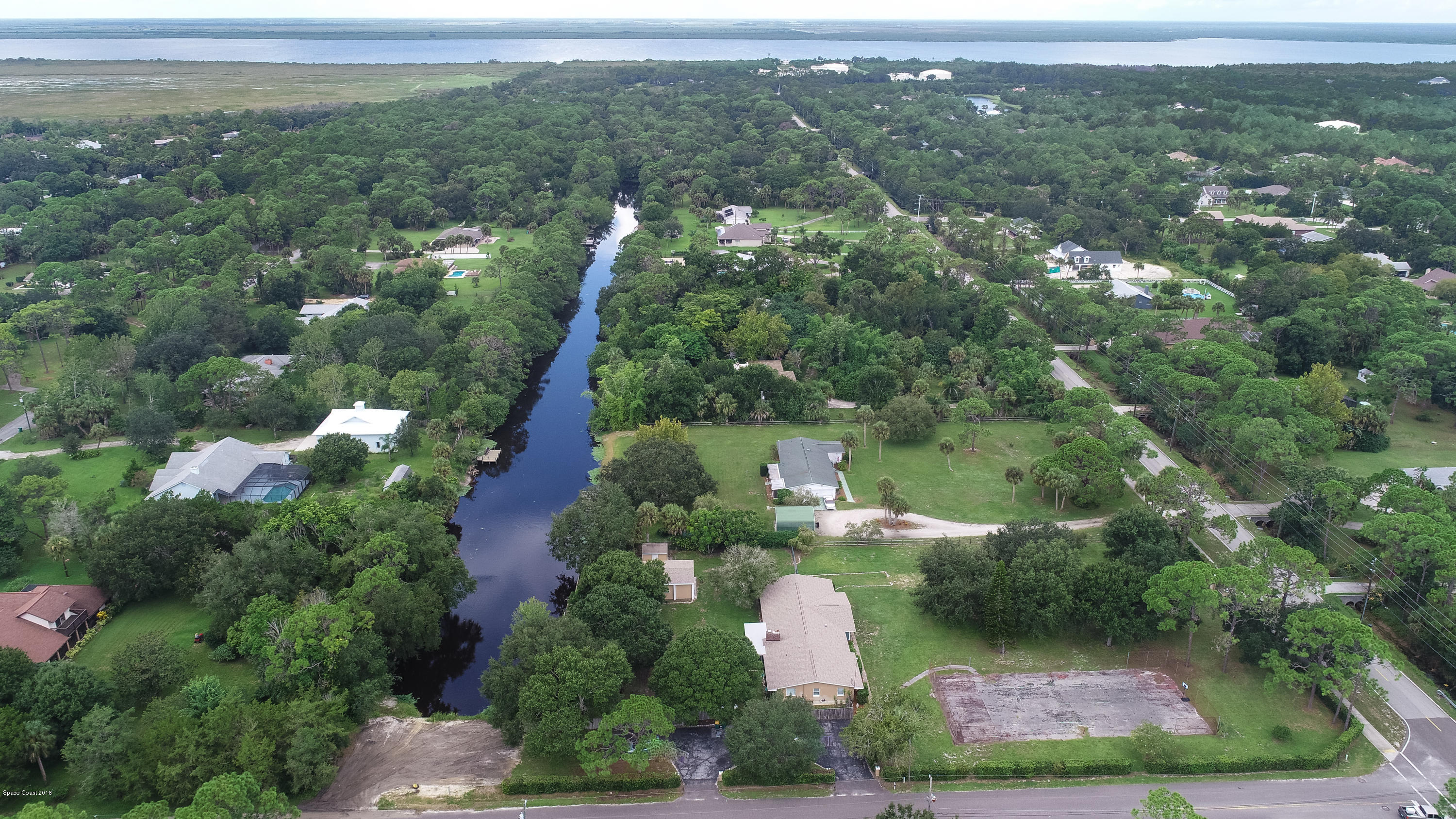 5115 Lake Washington Road Melbourne, FL 32934 - Photo 6 of 32 Aerial Shot West 3