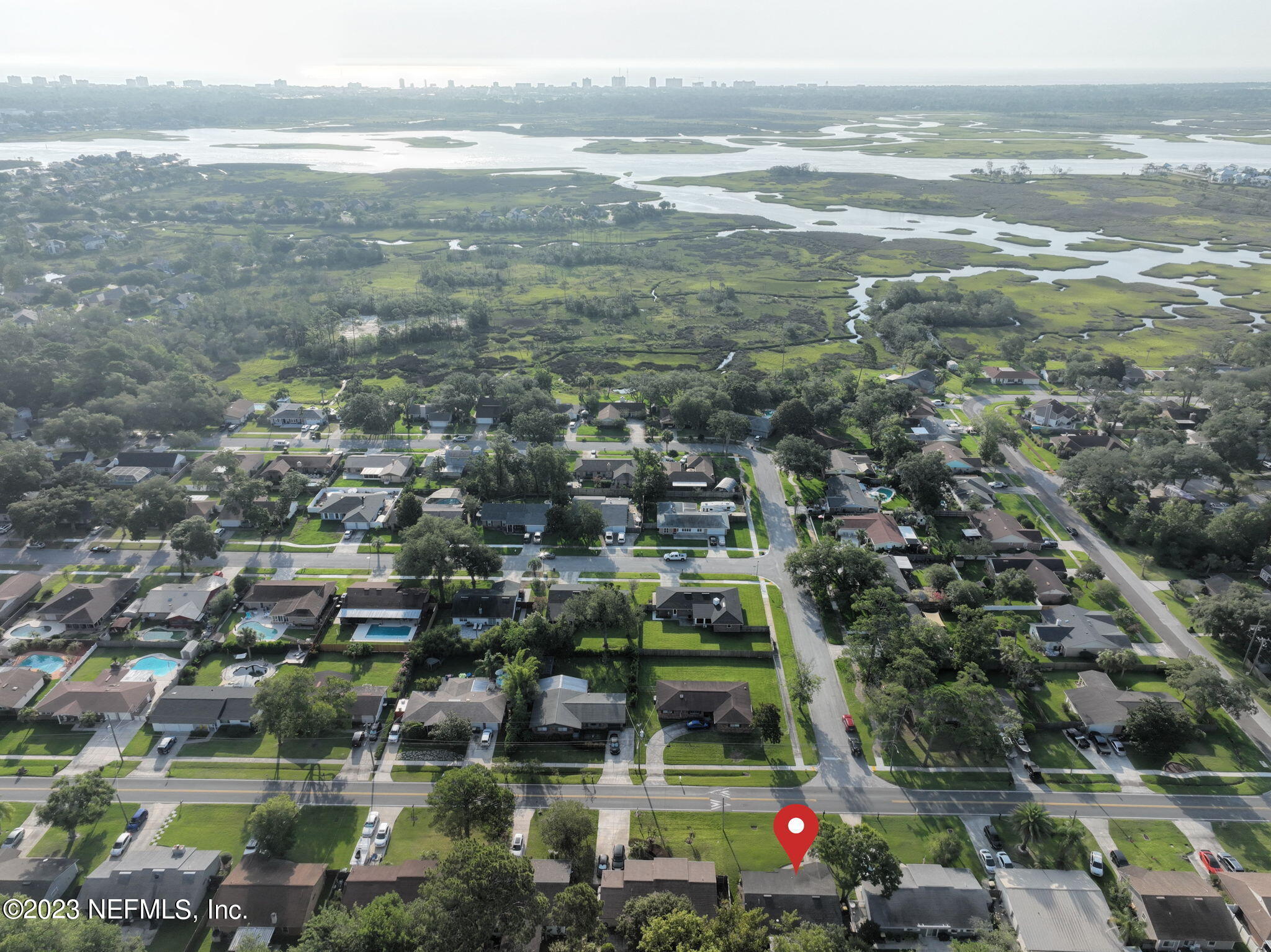 3866 Eunice Road Jacksonville, FL 32250 - Photo 32 of 41 a view of city and ocean