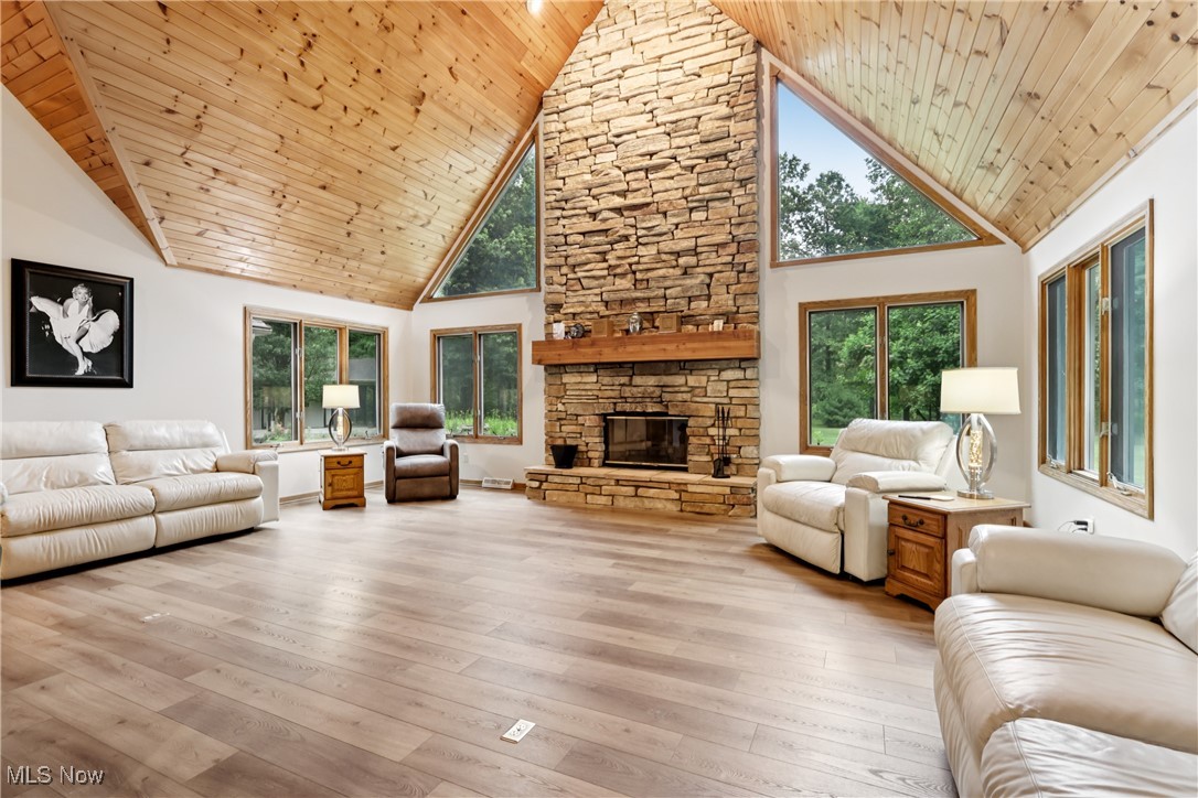 8315 Orchard Road Painesville, OH 44077 - Photo 8 of 45 Vaulted ceilings, fireplace