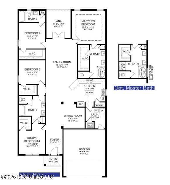 8997 Jackson Lane Olive Branch, MS 38654 - Photo 15 of 15 2200 Floor Plan