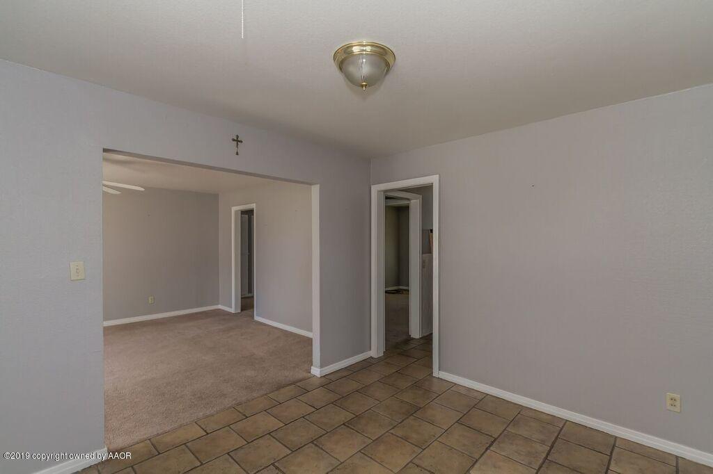 4308 South Travis Street Amarillo, TX 79110 - Photo 15 of 32 a view of an empty room