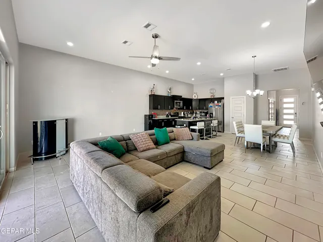 a bedroom with a bed and a closet