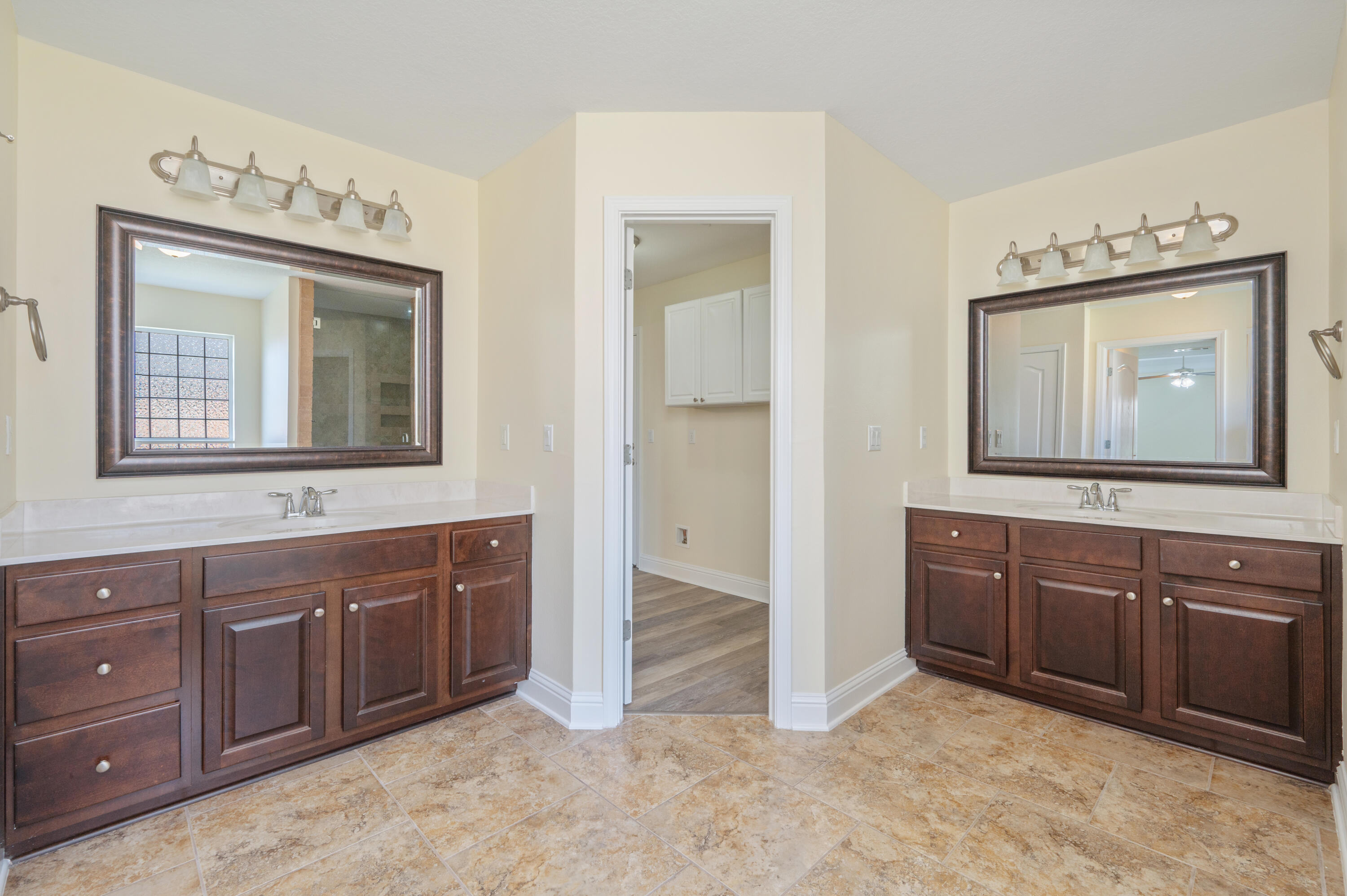 3361 Citrine Circle Crestview, FL 32539 - Photo 22 of 34 a view of two sink and a mirror