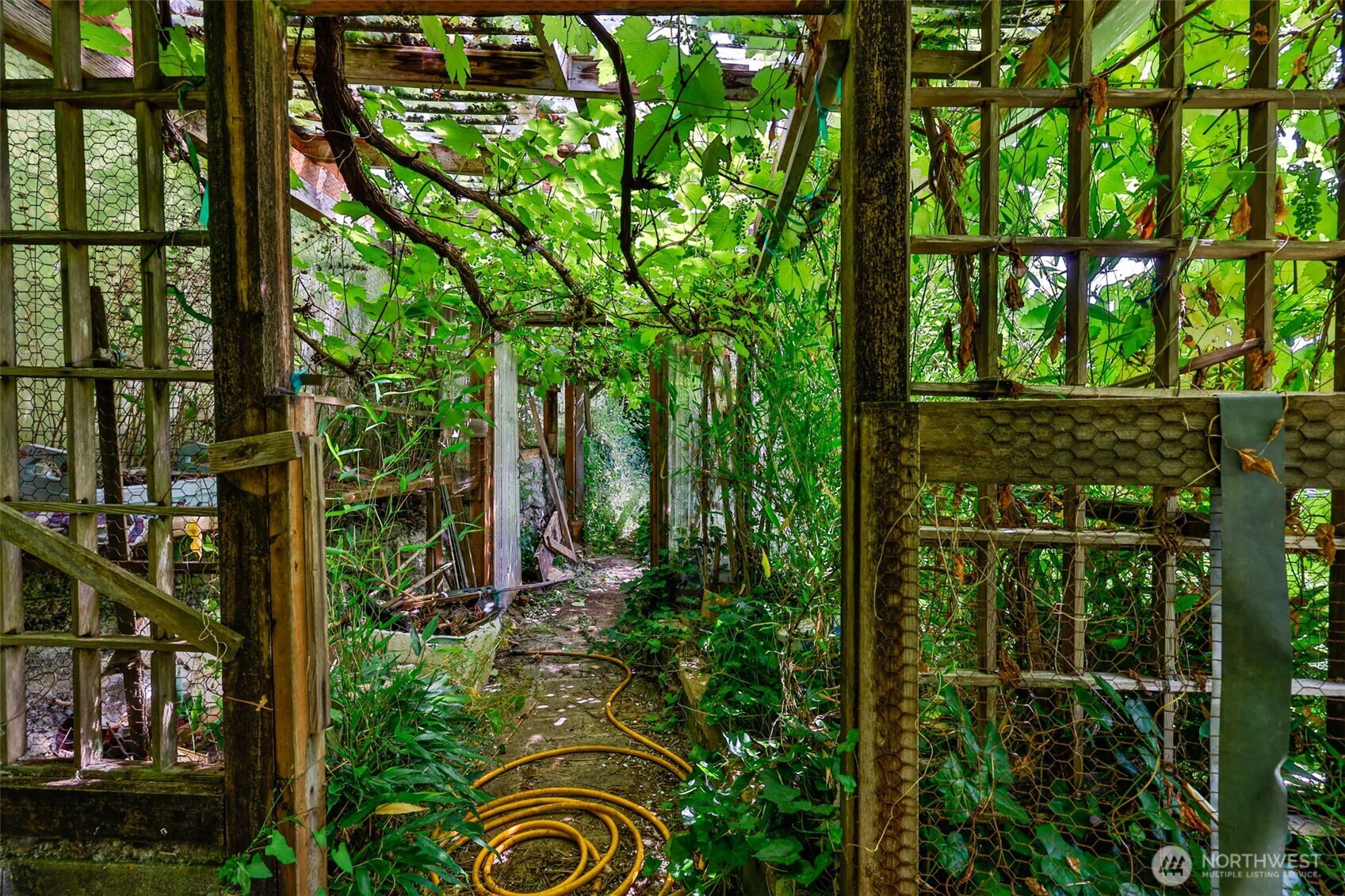 0 West Adams Street Hoquiam, WA 98550 - Photo 11 of 14 a view of a garden from a balcony