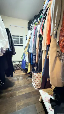 a view of a backyard with table and chairs
