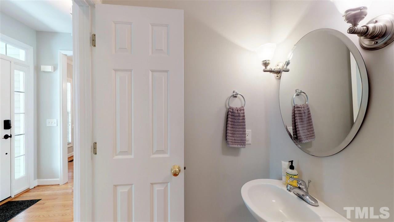 957 Chicken Bridge Road Pittsboro, NC 27312 - Photo 13 of 29 Half bath on first floor