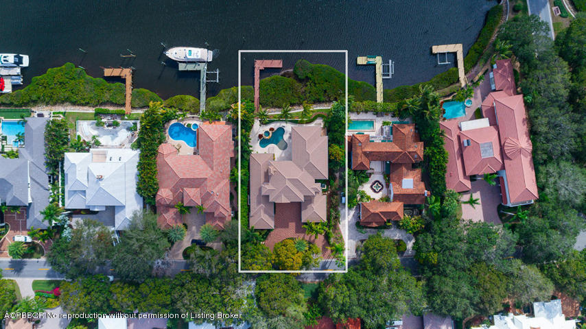 155 Commodore Drive Jupiter, FL 33477 - Photo 4 of 42 Aerial of home
