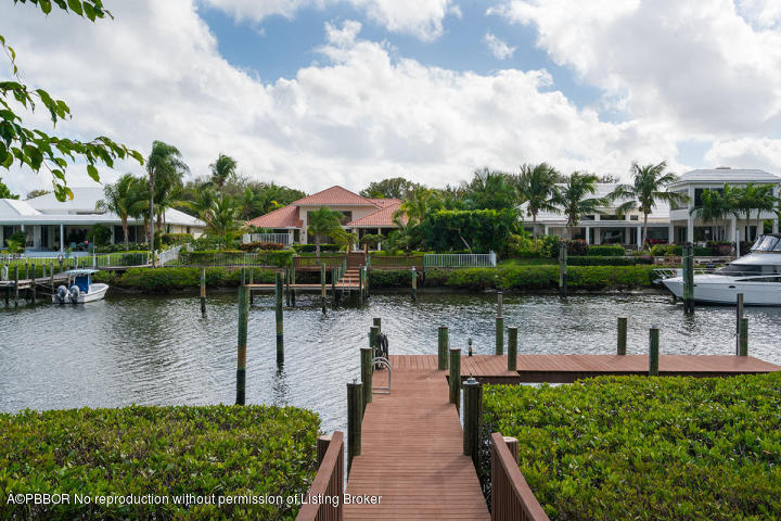 155 Commodore Drive Jupiter, FL 33477 - Photo 42 of 42 view from dock