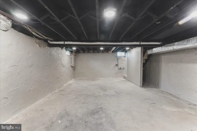 a view of water heater room