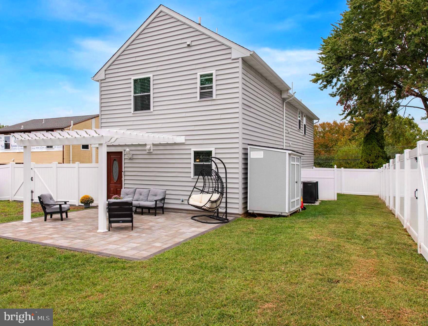 726 Brookhaven Road Wallingford, PA 19086 - Photo 26 of 30 View of Shed and side yard with room for a pool