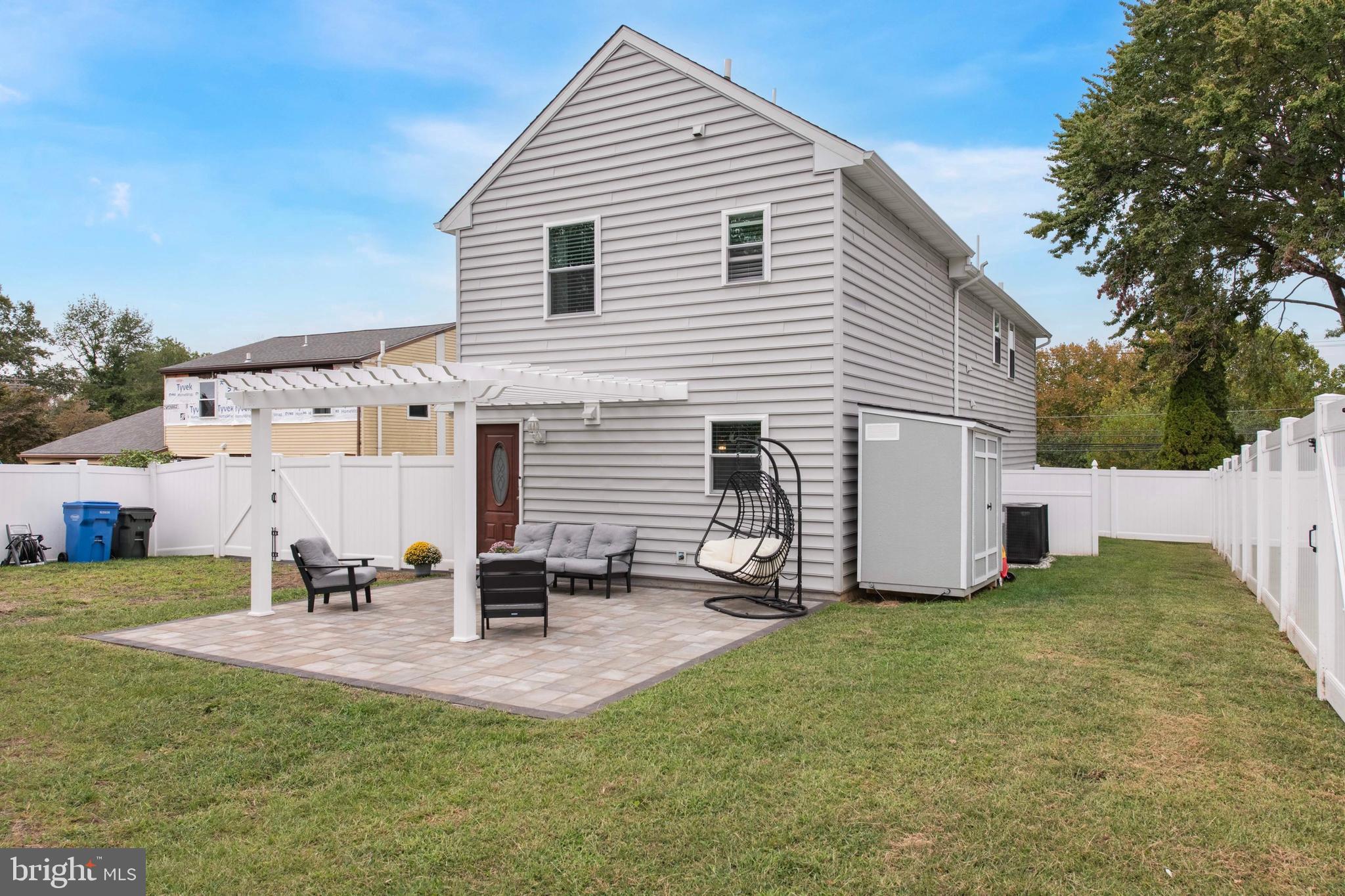 726 Brookhaven Road Wallingford, PA 19086 - Photo 29 of 30 View of Shed and side yard with room for a pool