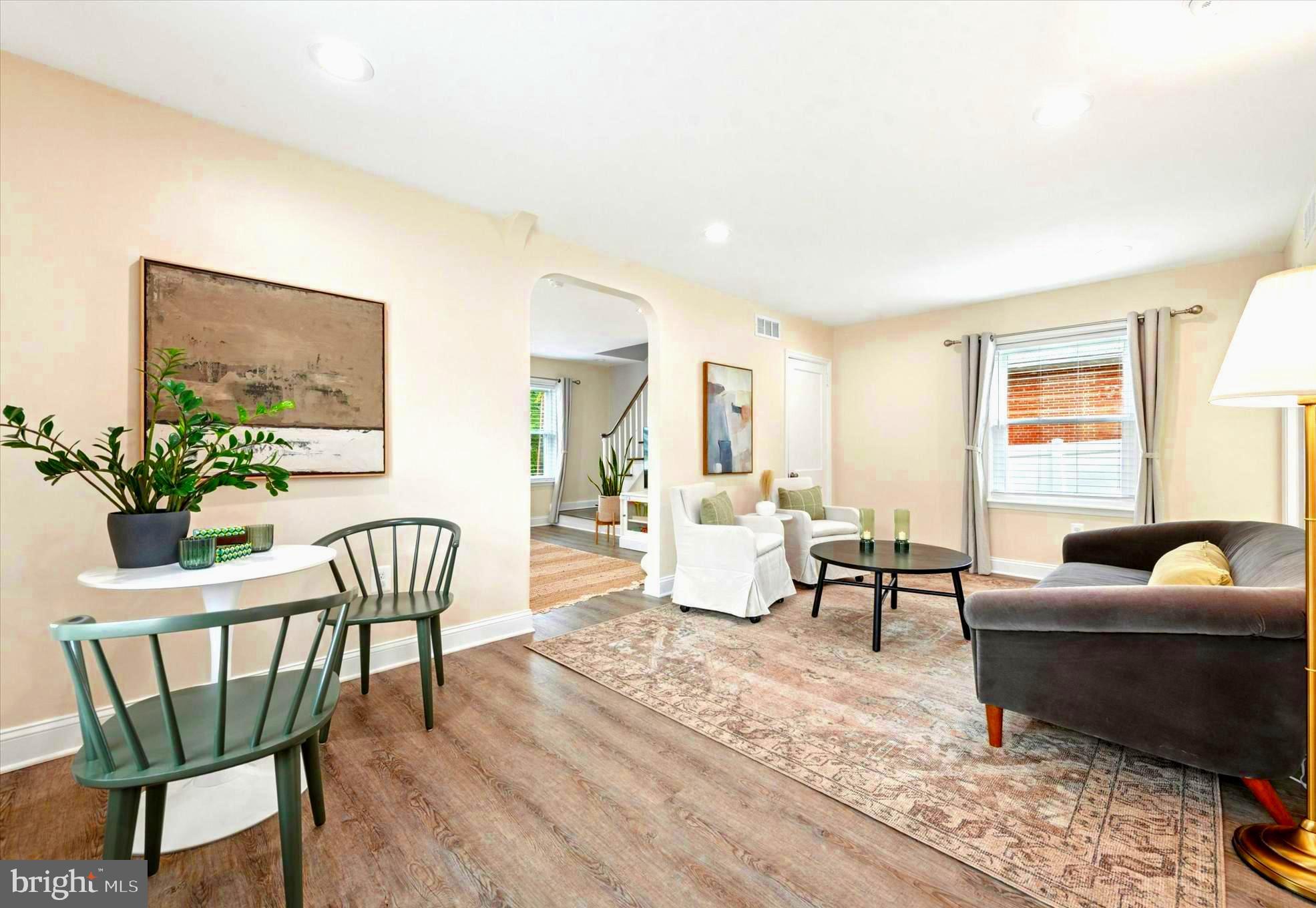 726 Brookhaven Road Wallingford, PA 19086 - Photo 4 of 30 Formal Living area with View to stairs