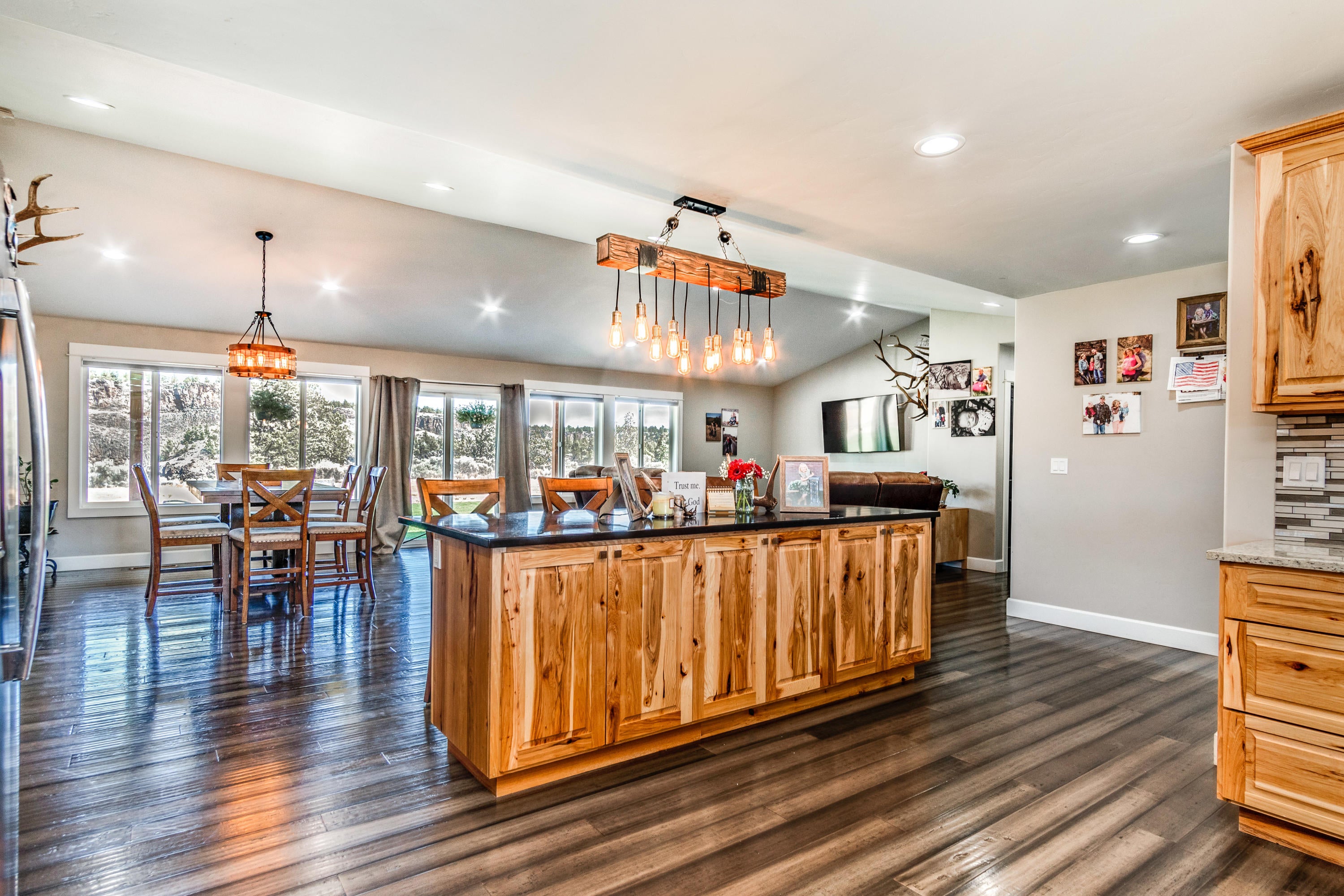 4893 Southwest Trout Road Terrebonne, OR 97760 - Photo 63 of 63 Open floor plan. Dining on left, living on right