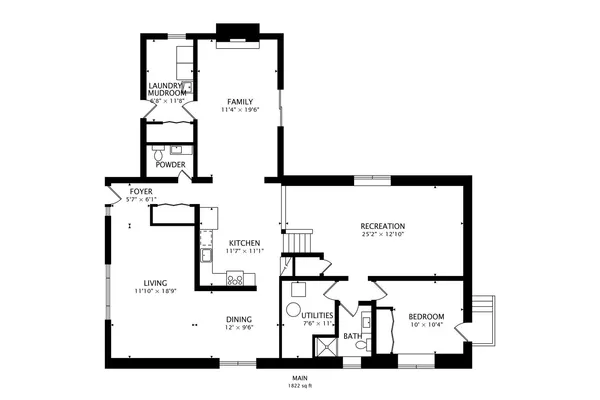 a picture of floor plan