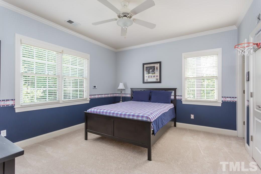 7220 Sunset Glen Point Raleigh, NC 27614 - Photo 16 of 25 This bedroom has it's own private bathroom.