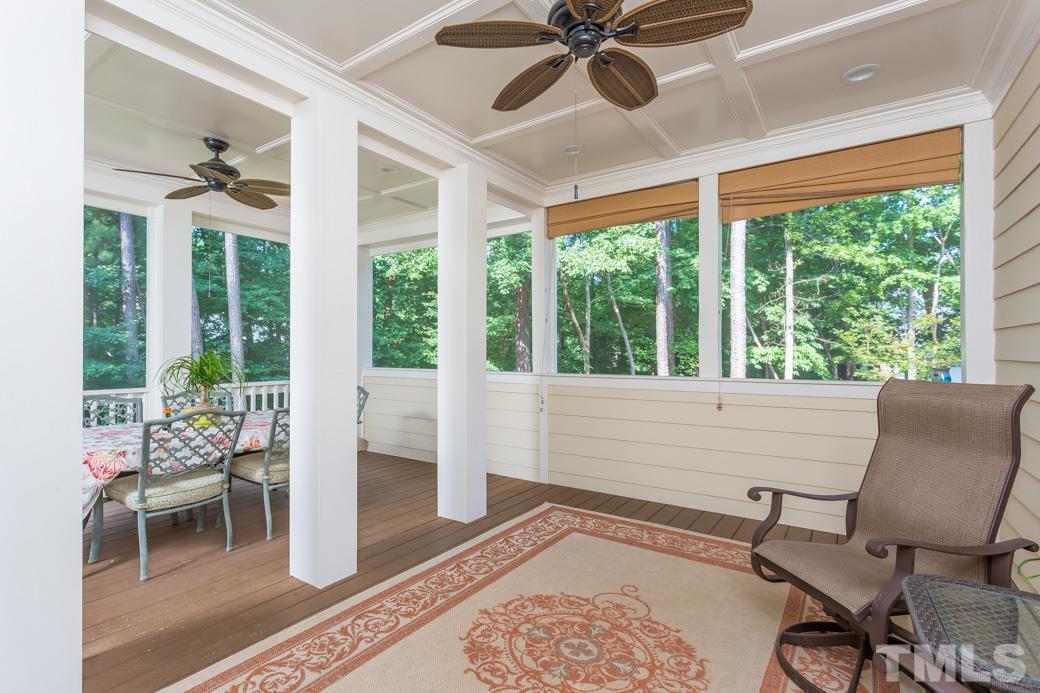 7220 Sunset Glen Point Raleigh, NC 27614 - Photo 20 of 25 Relax on your screened porch almost any time of year!