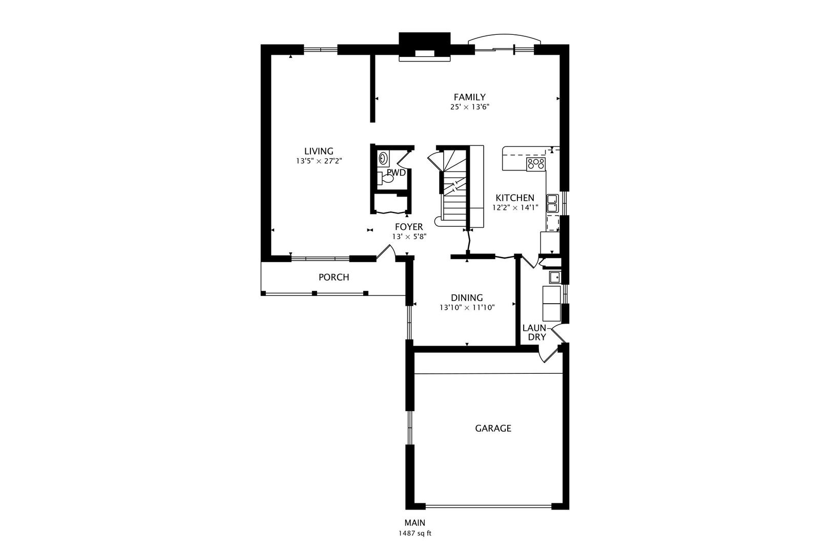 1904 Birch Road Northbrook, IL 60062 - Photo 35 of 37 a picture of floor plan