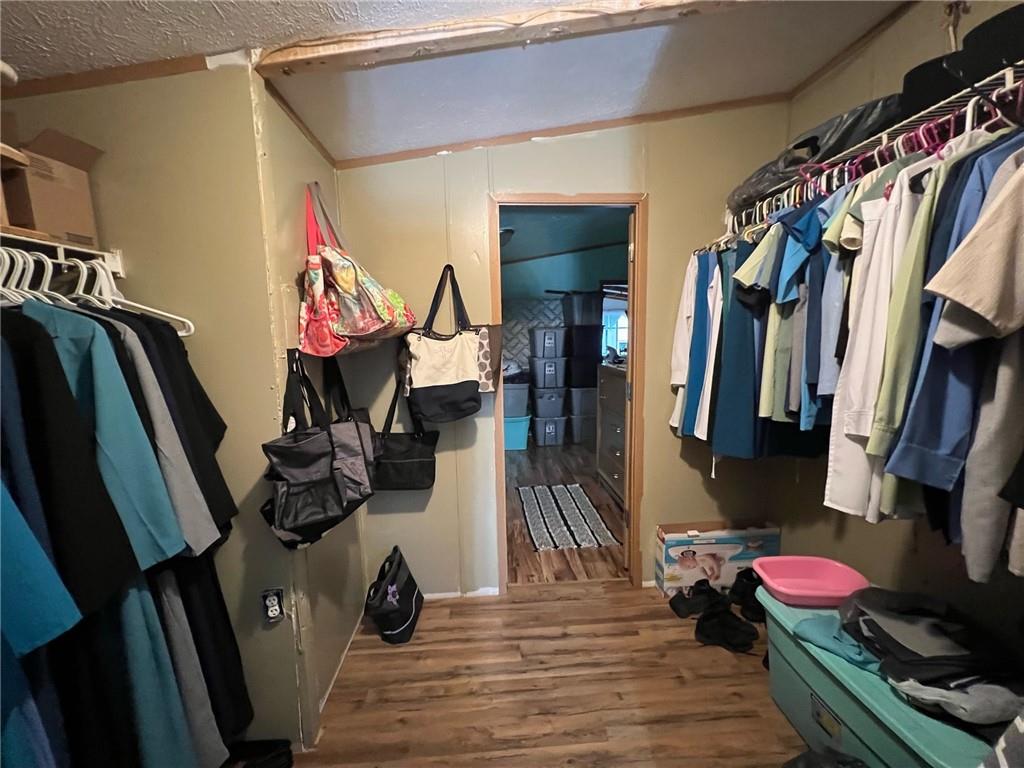 1197 Bonner Road Rossiter, PA 15772 - Photo 18 of 25 a view of walk in closet with clothes and shoes