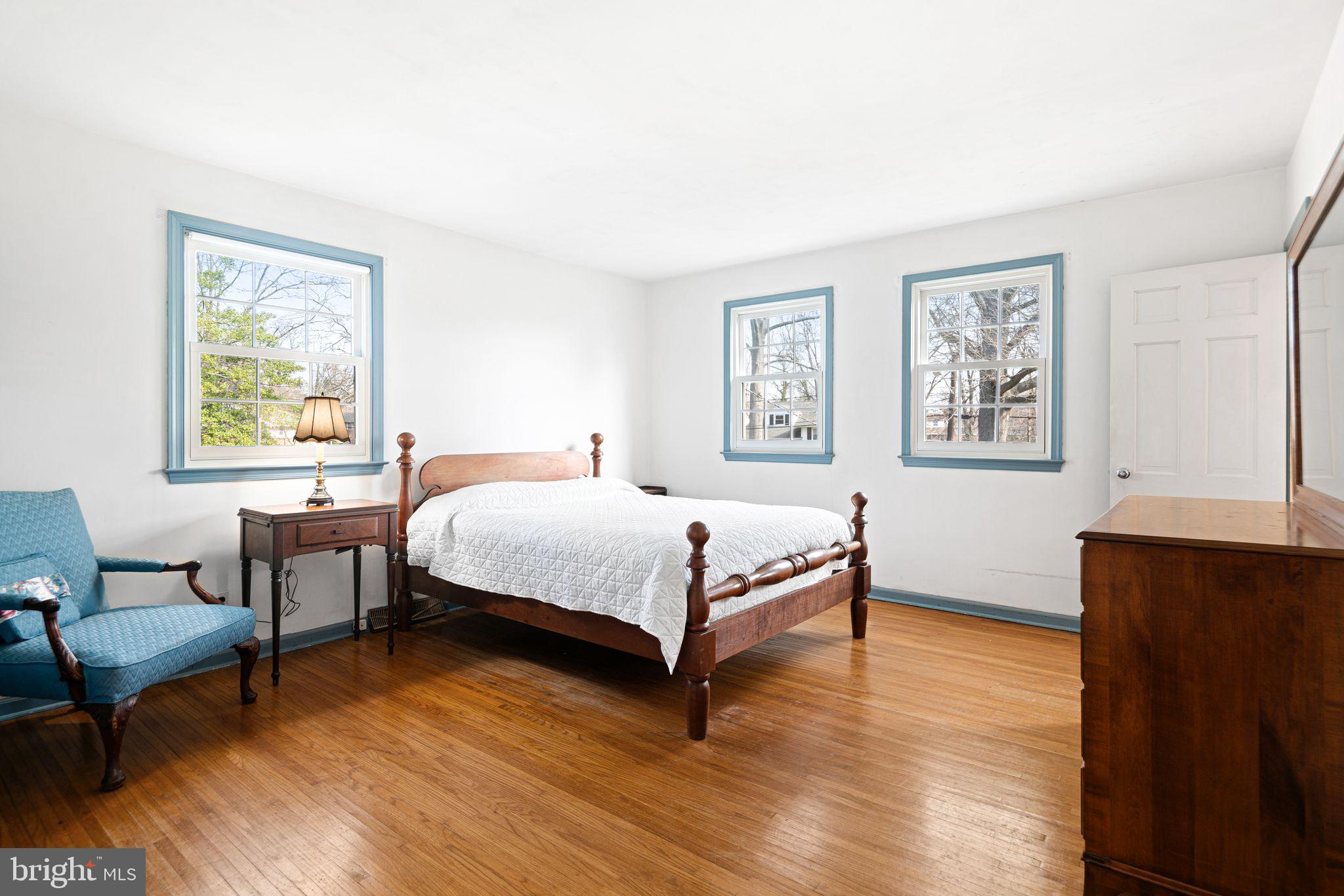 2809 Hunterdon Drive Cinnaminson, NJ 08077 - Photo 17 of 31 a bedroom with a bed wooden floor and window