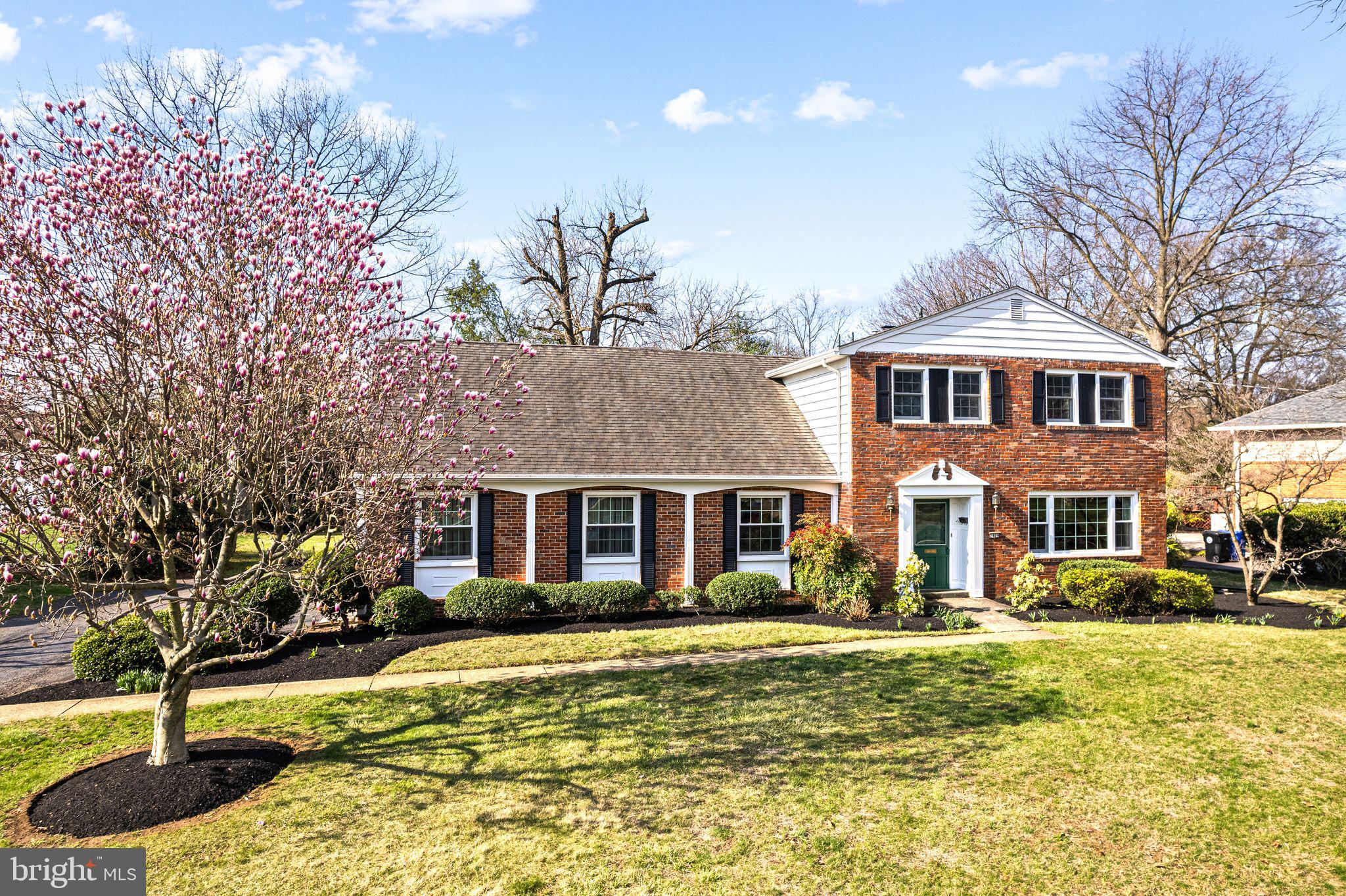 2809 Hunterdon Drive Cinnaminson, NJ 08077 - Photo 31 of 31 a front view of a house with a yard table and chairs