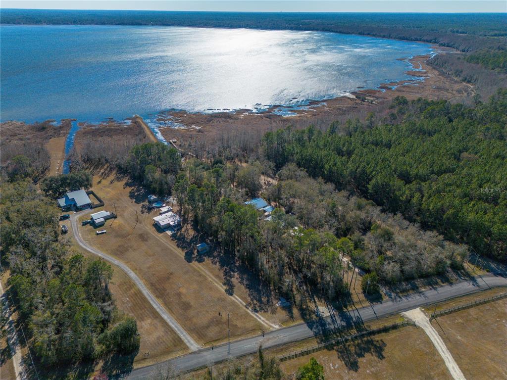 155th Way Starke, FL 32091 - Photo 12 of 29 a view of a lake with a mountain