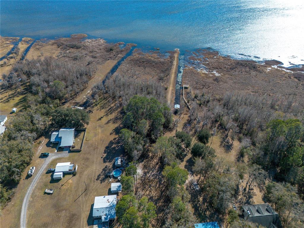155th Way Starke, FL 32091 - Photo 15 of 29 an aerial view of a house with a yard