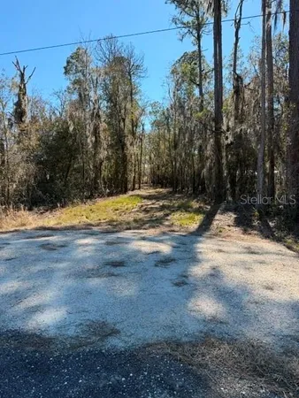 a view of an outdoor space and tv