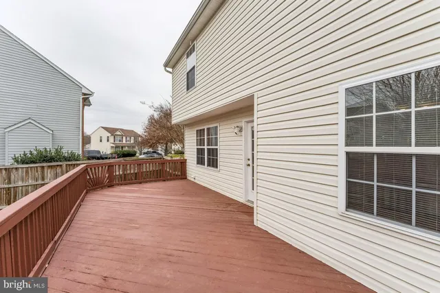 a view of a house with a large window