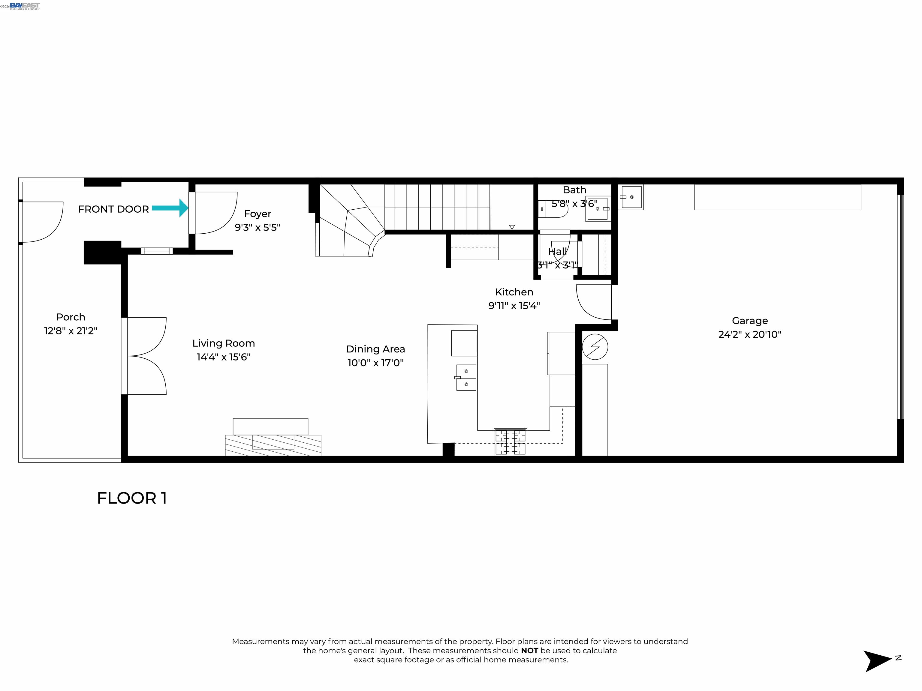 4653 Rimini Court Dublin, CA 94568 - Photo 42 of 44 a picture of a floor plan