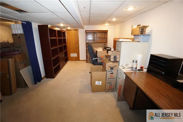 a view of a storage & utility room with stuff