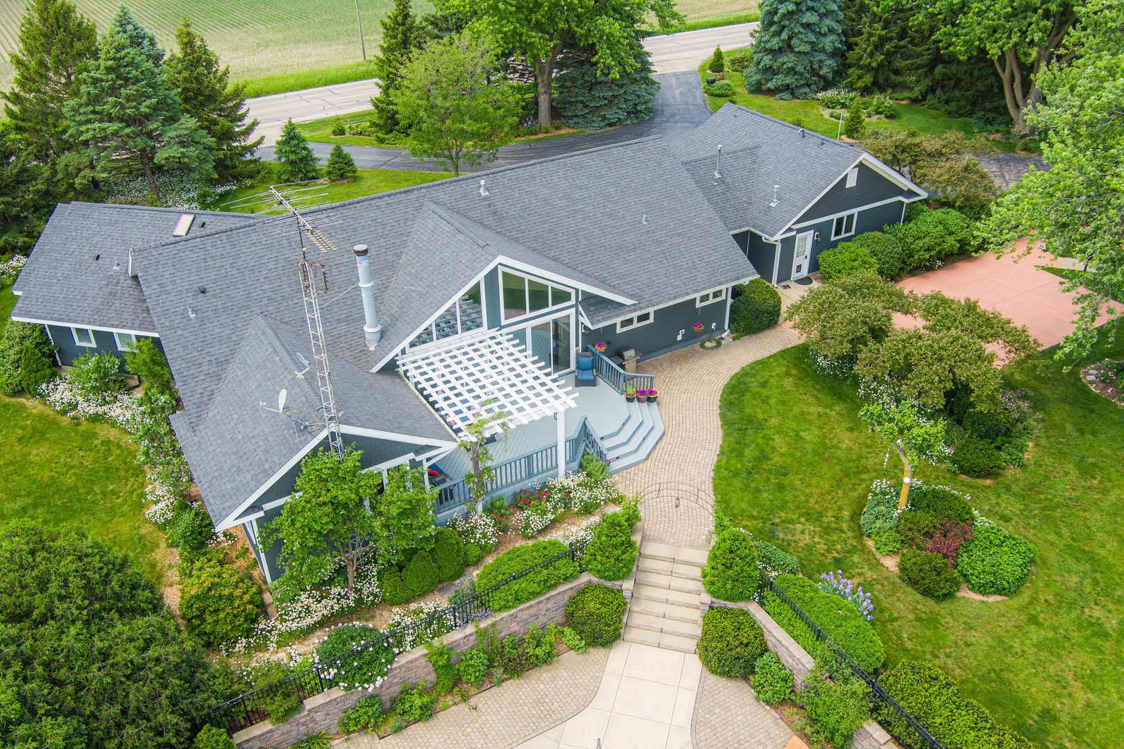 1N409 County Line Road Maple Park, IL 60151 - Photo 113 of 125 an aerial view of a house
