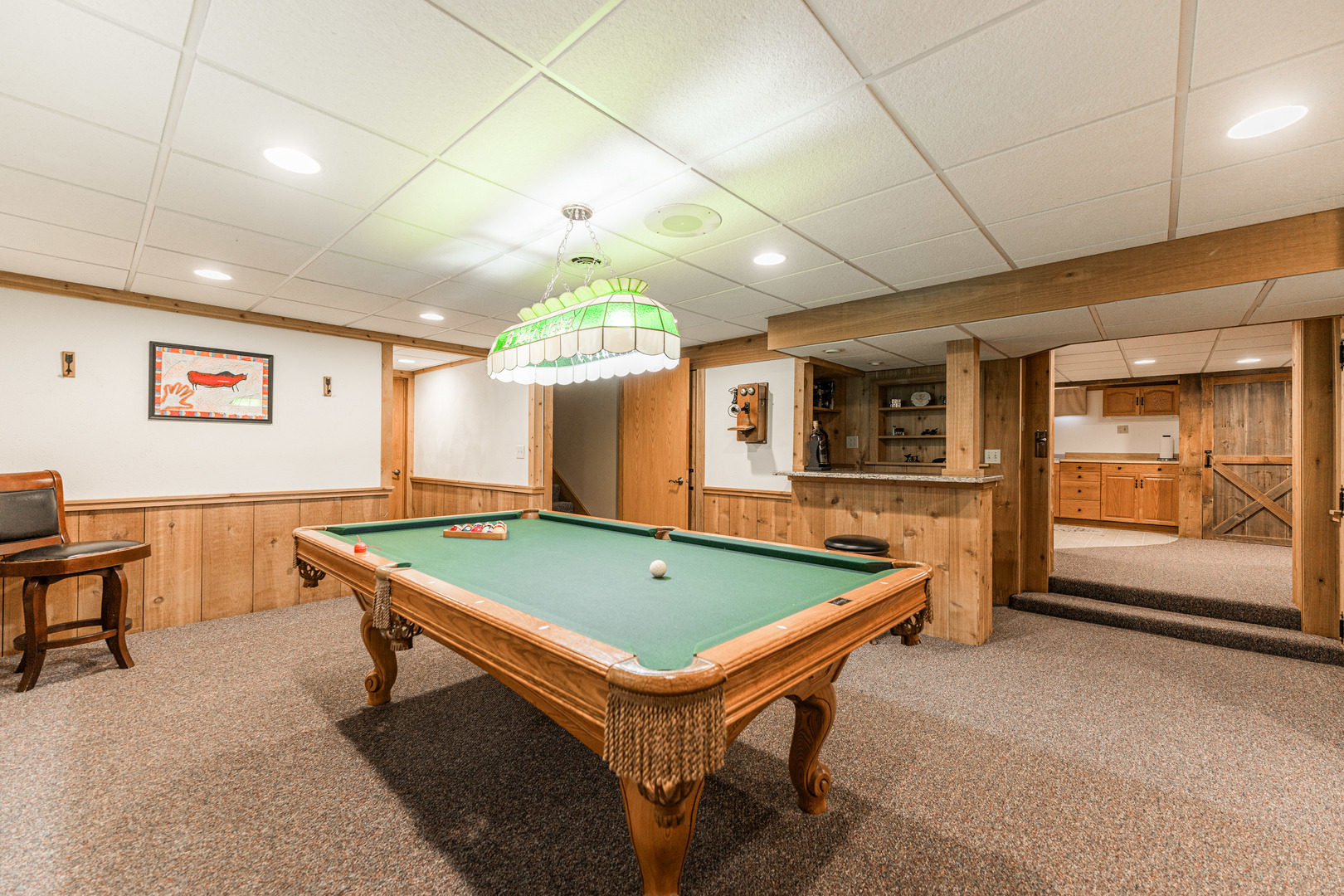 1N409 County Line Road Maple Park, IL 60151 - Photo 48 of 125 a room with pool table and windows