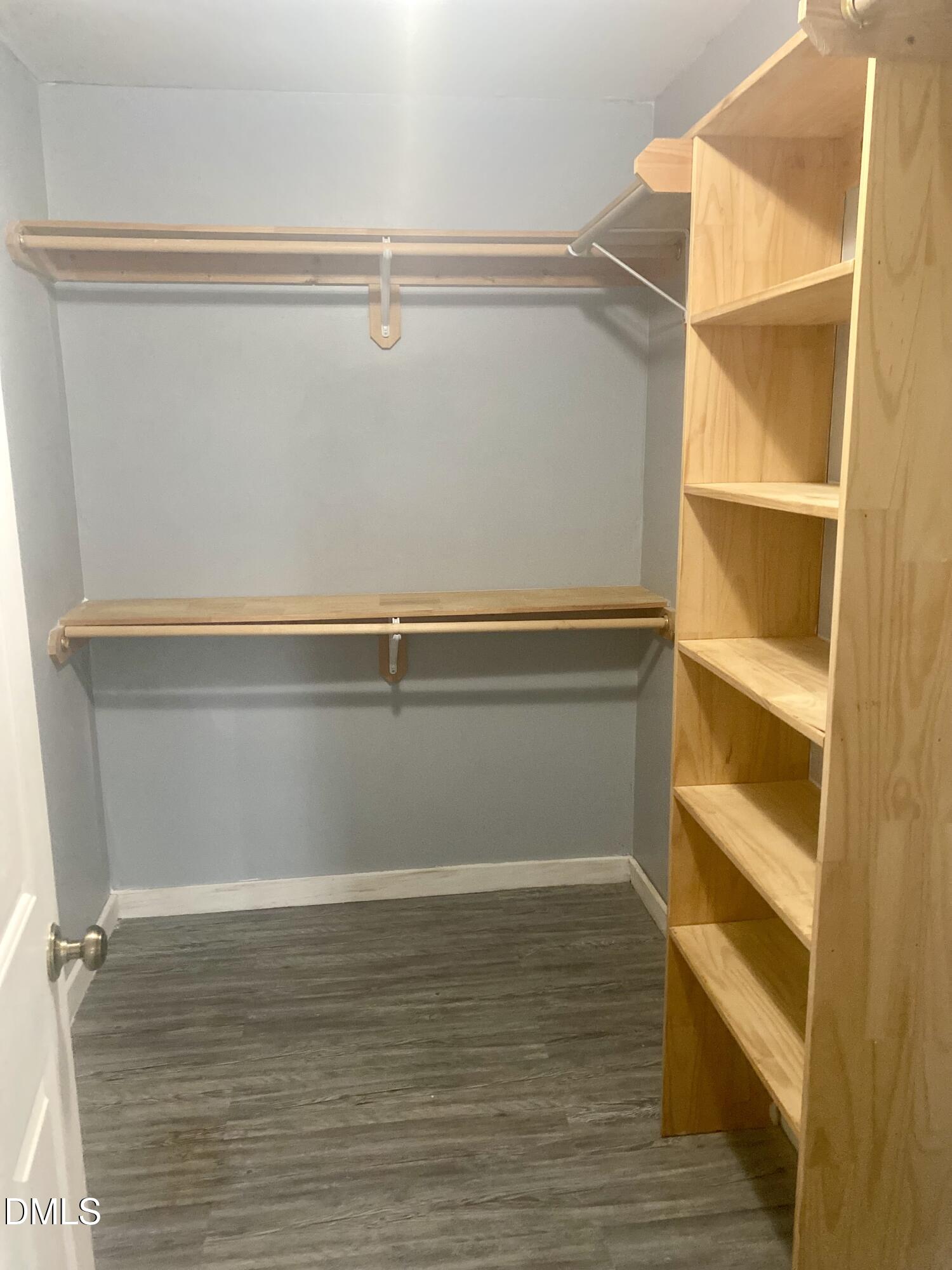 3182 Sims Bridge Road Kittrell, NC 27544 - Photo 27 of 44 a view of walk in closet with empty racks