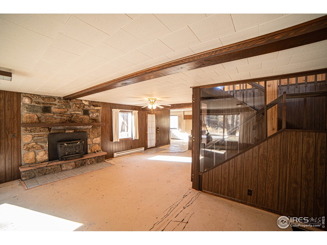 37797 Poudre Canyon Road Bellvue, CO 80512 - Photo 11 of 15 a view of an entryway with a front door