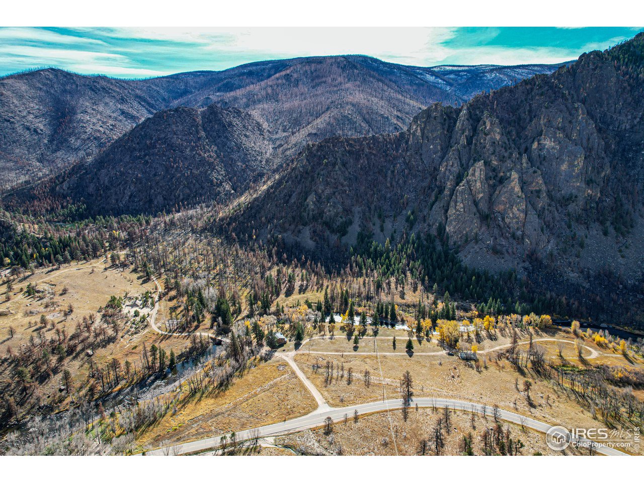 37797 Poudre Canyon Road Bellvue, CO 80512 - Photo 3 of 15 a view of outdoor space yard and mountain