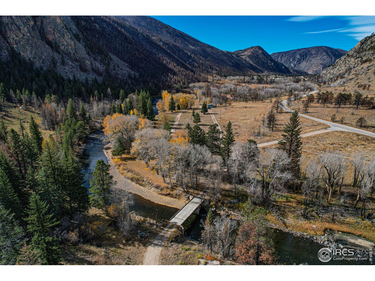 37797 Poudre Canyon Road Bellvue, CO 80512 - Photo 6 of 15 a view of a backyard