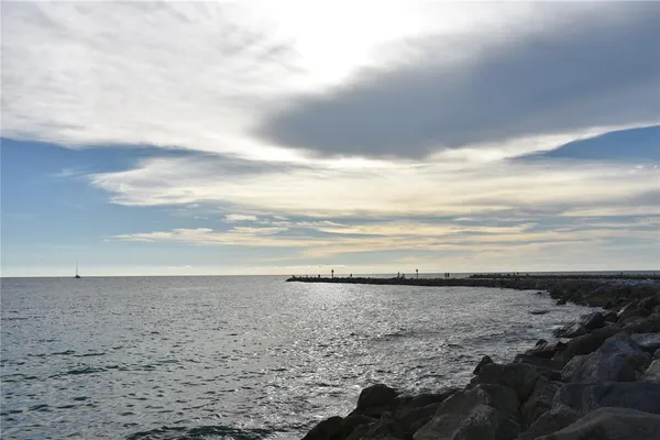 a view of an ocean