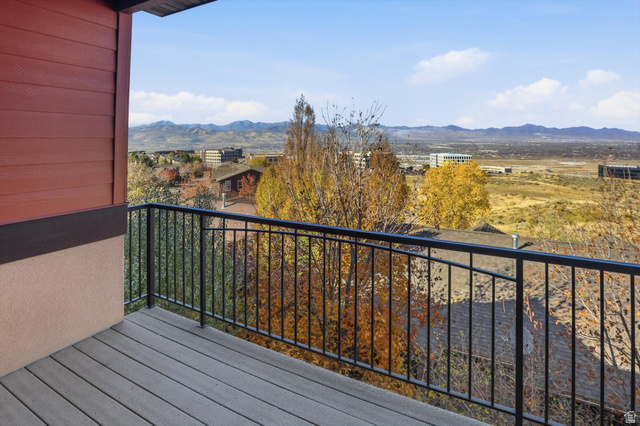 14820 175 East Draper, UT 84020 - Photo 10 of 39 Balcony with a mountain view