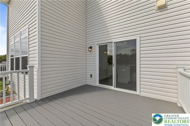 a view of a house with a door